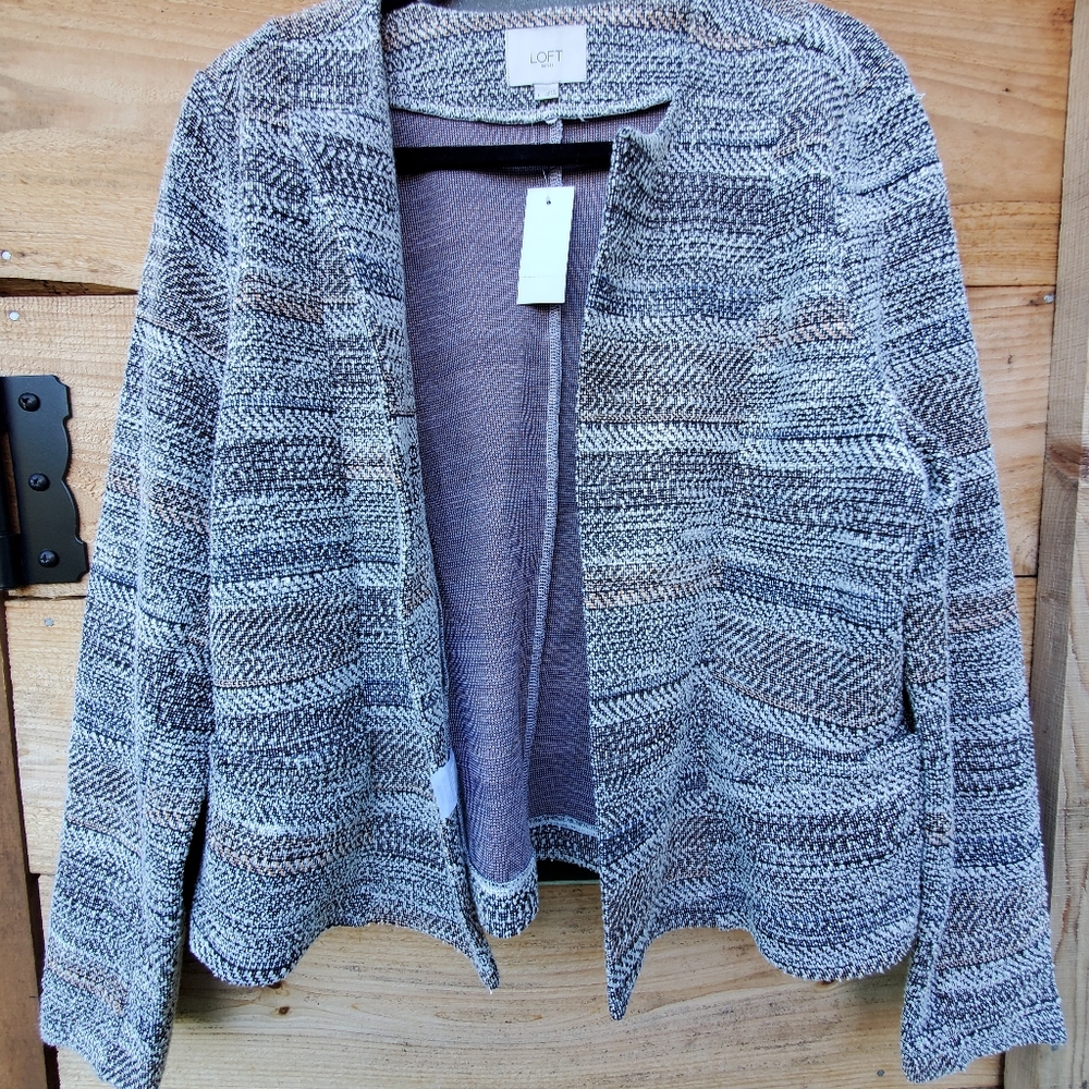 NWT Loft open blazer